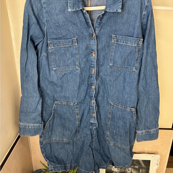 Hatch Denim Utility Romper (Maternity) - Picture 5 of 5